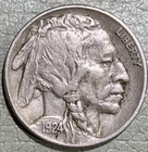 1924 Buffalo Nickel, nice original XF+ condition coin with no issues!