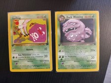 Dark Weezing 31/82 Prima Edizione Rara Team Rocket No Charizard No Shining 