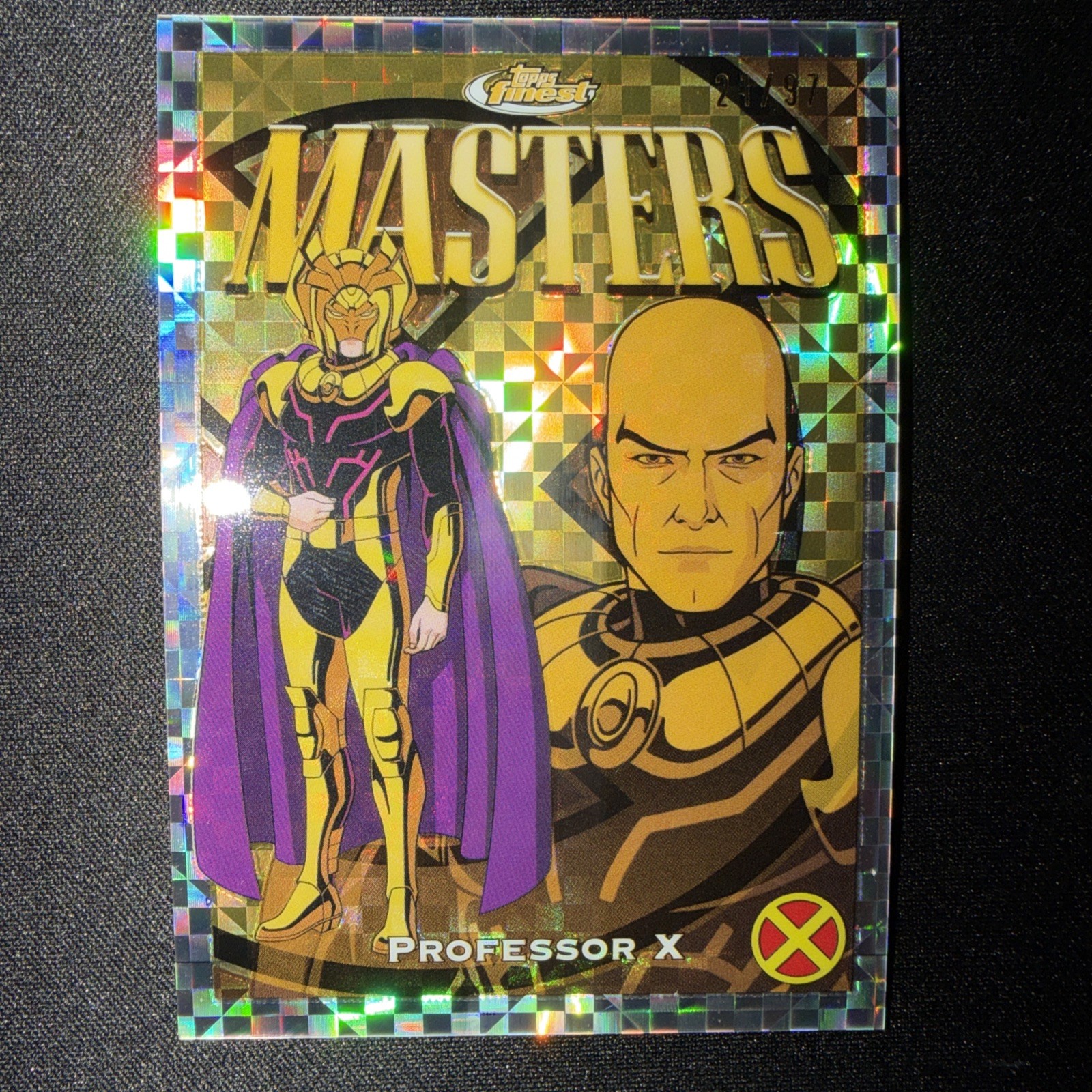 2025 Topps Finest X-Men '97 Professor X /97 M18-84