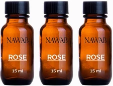 Nawab Rose Oil 15ml Each Set Of 3