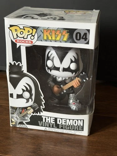 Funko ROCKS: KISS - Gene Simmons the Demon POP! Vinyl #04. 1st Edition *Box Dmg*