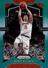 2019-20 Panini Prizm #219 Mario Hezonja Prizms Green