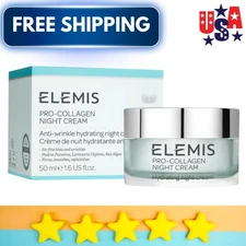 Elemis Pro-Collagen Anti-Wrinkle Night Cream - 1.6 fl oz 50 mL NEW In Box