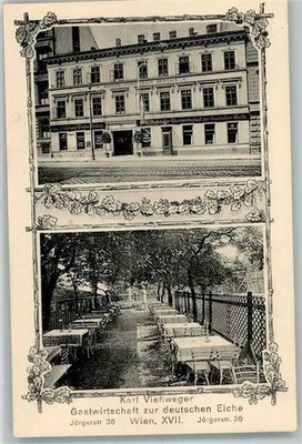 13658672 - Wien Gasthaus zur deutschen Eiche Joergstrasse 36 Hernals