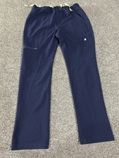 FIGS Pants Womens Medium Blue Jogger Scrub Technical Collection pockets