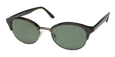 NEW ANDY WOLF MISCHI SUNGLASSES 48-19-140 OVAL FULL-RIM 02 METAL & PLASTIC