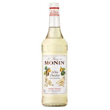 Monin White Chocolate Syrup With Natural Flavor 1000ml