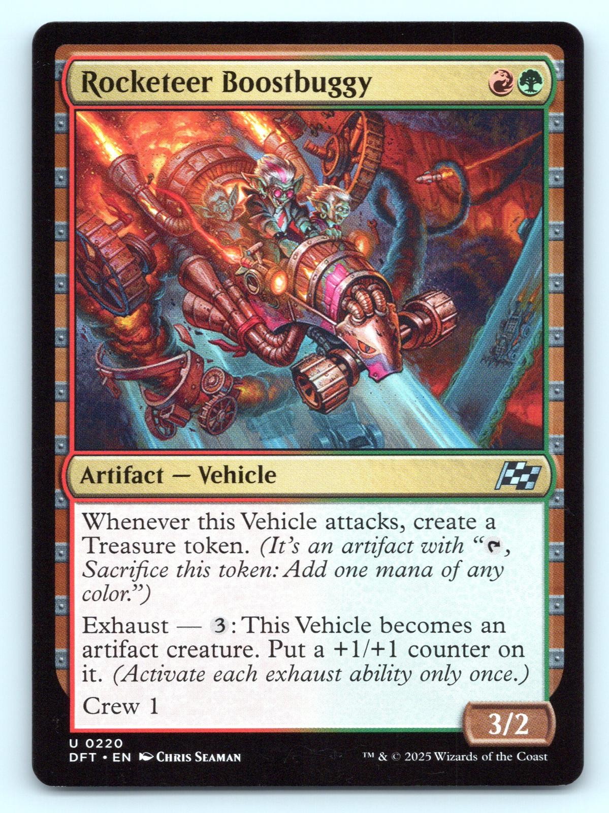 Rocketeer Boostbuggy 220 Uncommon Aetherdrift Magic: The Gathering Near Mint