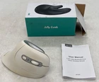 Jelly Comb Wireless Ergonomic Mouse 2.4G USB+Bluetooth Dual-Mode MV045 White