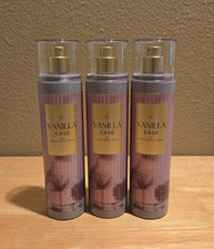 Bath and Body Works Vanilla Ease Fine Fragrance Mist - 3 pc