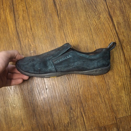Merrell Jungle Glove Slip On Loafers Shoes Black Suede J46680 Vibram Women's 8.5 - Picture 4 of 14