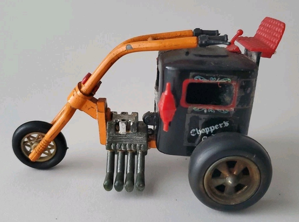 CHOPPER CAB C502 DIE-CAST TRIKE 3 WHEELED TRUCKER MOTORCYCLE