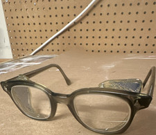 American Optical AO SAFETY 78-21 Safety Glasses Clear Full Frame Side Shields