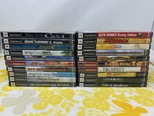 Lot Of 20 PS2 Games PlayStation 2 Final Fantasy X NBA Ballers Fire Pro Wrestling