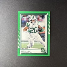 Breece Hall - 2025 Donruss #292 Press Proofs Green - New York Jets