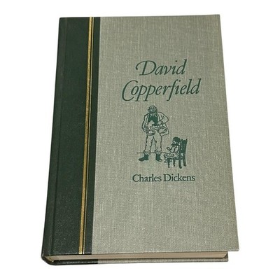 Vintage David Copperfield Dickens Reader's Digest HC 1986 Classic Green/Gray