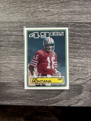 1983 Topps - Joe Montana #169