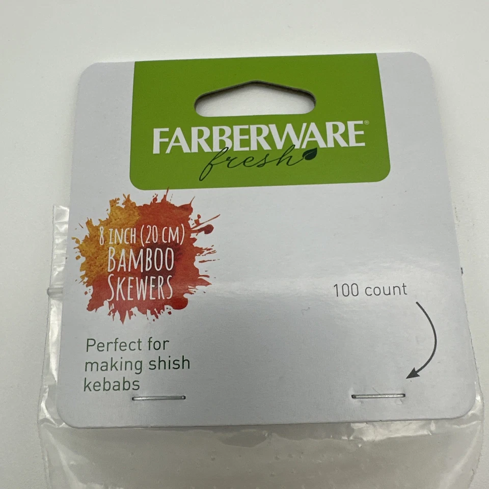 Fareberware Barbecue Bamboo Skewers 100 Count (8 inch) - Image 3 of 3