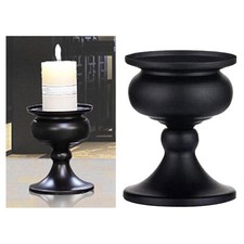 sharprepublic Rustic Shabby Chic Pillar Candle Holder CandleStick Stand for Home