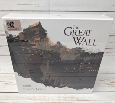 The Great Wall Stretch Goals Kickstarter Exp Miniatures Version NIS Board Game