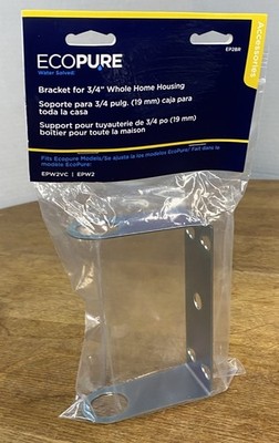 EcoPure EP2BR Bracket for 3/4  Whole Home Water Filter Housing EPW2C EPW2
