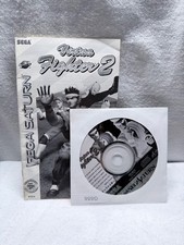 Virtua Fighter 2 Sega Saturn Disc Manual Only Used Condition Video Game
