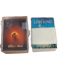 Beauty And The Beast & Lion King 1 Sets Of Cards