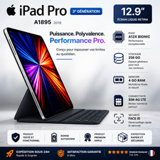 + Clavier  Micro Tablet Apple  IPAD PRO 3 A1895 2018 A12X 12.9