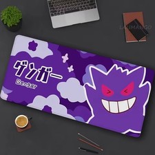 Pokemon Mouse Pad Anime Gamer Kawaii Gengar Gaming Desk Mat Mouse Pad
