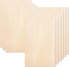 20 Pcs Wood SheetsUnfinished Balsa Wood Sheets for Crafts DIY Wood Sheets Th 