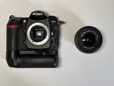Nikon D200 SLR Digital Camera With Battery Grip And Sigma 18-50mm Lens, Charger