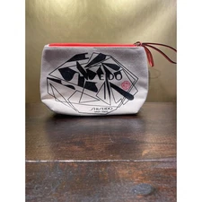Shiseido Ginza Tokyo Cosmetic Bag Makeup Pouch Travel Accessory