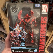 Transformers Studio Series 02 Stinger Action Figure Opened Used For Display Only