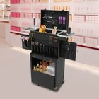 Portable Rolling Makeup Stylist Makeup Train Hair Salon Case Clipper Trimmer Box — photo 1