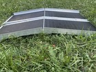 Aluminum Bi-Fold Multi-Fold Ramp Anti-Slip Surface Carry Handle Silver/Black — photo 4