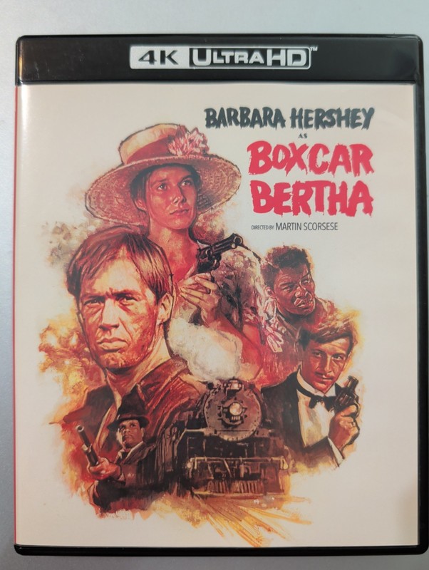 BOXCAR BERTHA 4K Ultra UHD New Restoration Barbara Hershey DCarradine M Scorsese