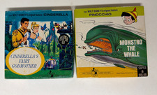 Walt Disney Monstro Cinderella's Fairy Godmother 8mm Color Film Silent