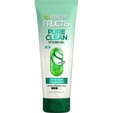 Garnier Fructis Style Pure Clean Styling Gel 6.8 Fl Oz (Pack of 1), White