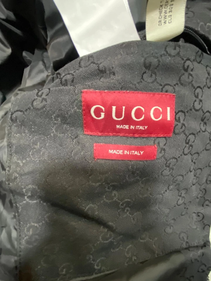 Gucci Firenze Chaqueton GG Negro Talla 48(M) Original - Imagen 4 de 4