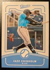 2021 Panini Chronicles Baseball Jazz Chisholm Classics Rookie #17 Miami Marlins