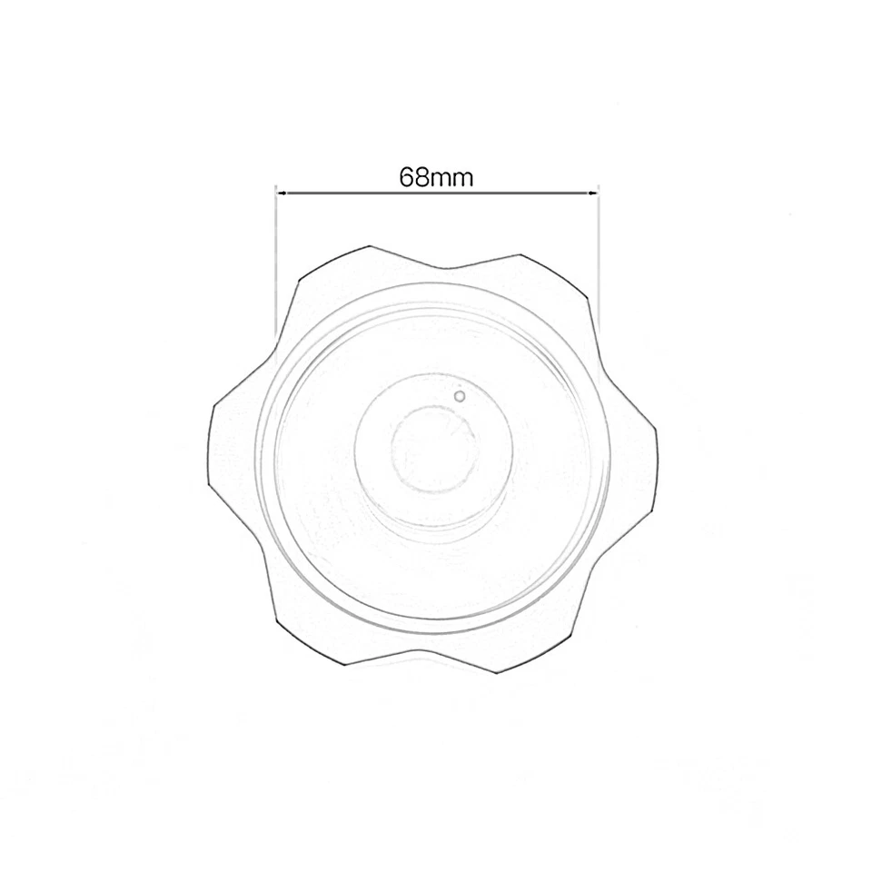 Tapa del tanque de combustible de gasolina pivote para 68 mm Raptor 660 01-05 WR250F 2001 02 03-202 Foto 4 de 4