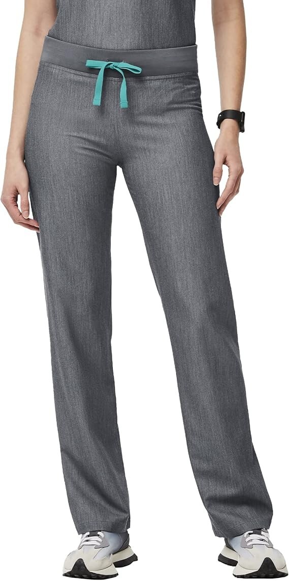 FIGS Livingston Basic Scrub Gray Pants Women, 2 P… - image 1