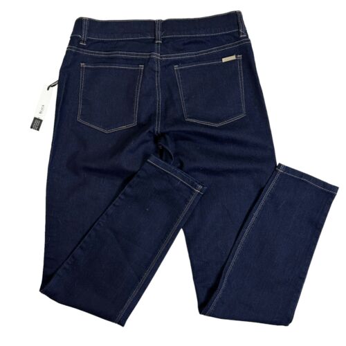 Hermosos Jeans WHBM Casa Blanca Mercado Negro Clásico Rise Feel Azul Oscuro S Nuevos con Etiquetas - Imagen 3 de 13