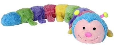 PLÜSCHTIER PLÜSCH RIESEN XXL TAUSENDFÜSSLER 200cm gross bunt Raupe Stofftier