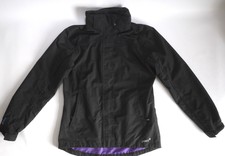 Gelert Stormlite 5000 Black Hooded Parka Raincoat Jacket Waterproof Uk 12