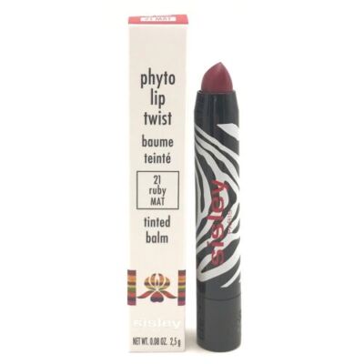 Sisley Phyto Lip Twist # 21 Ruby Mat 0.08 oz  NEW in retail BOX