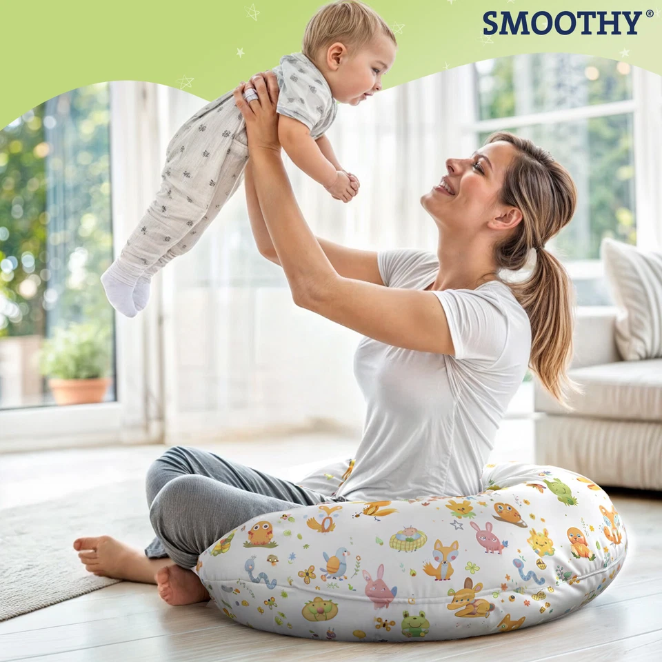 Smoothy side sleeper pillow pregnancy pillow nursing pillow storage pillow - Image 3 of 4