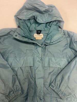  ジャケット 90's L.L. Bean Green Nylon Windbreaker | eBay