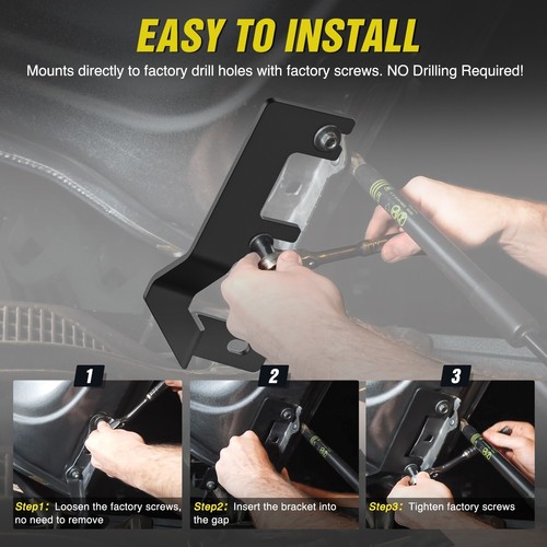 Nilight Ditch Light Brackets for 2015-2022 Chevy Colorado 2015-2021 GMC Canyon - Picture 4 of 7