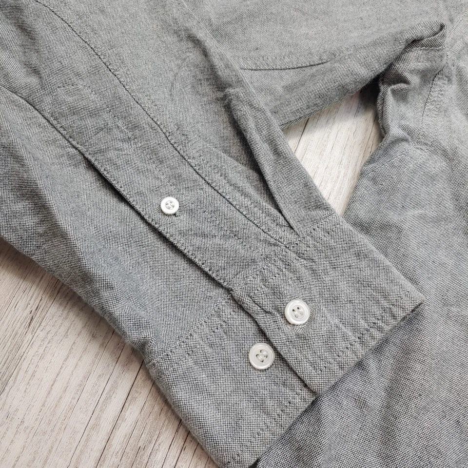 Crooks & Castles Button Down Shirt Long Sleeve Men's Size XL Casual Wear Grey - Image 4 of 4